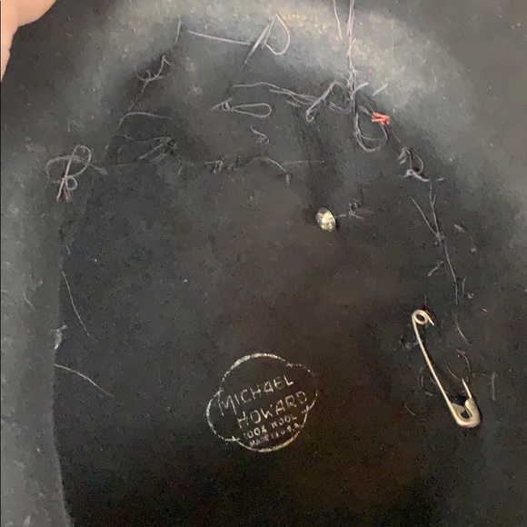 Unique steampunk designed wool Michael Howard hat - Picture 10 of 10